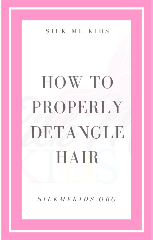 HOW TO PROPERLY DETANGLE HAIR EBOOK